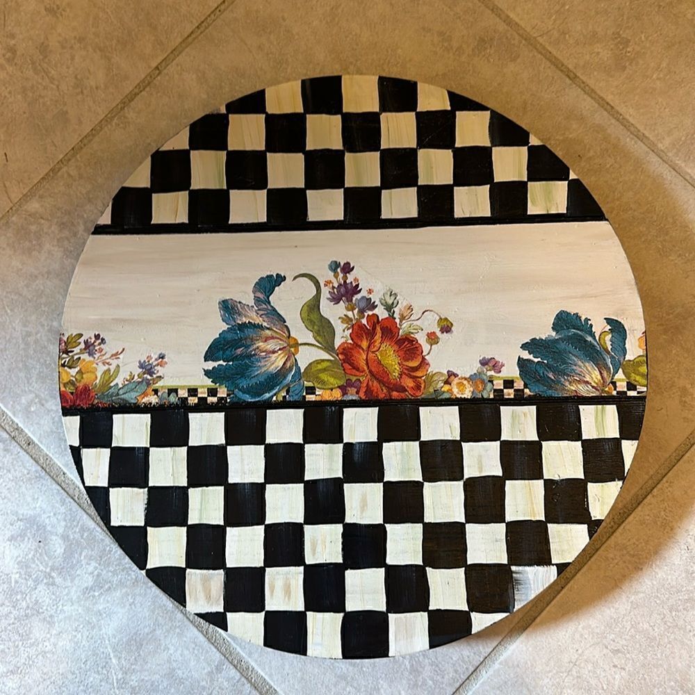 Hand Painted Lazy Susan